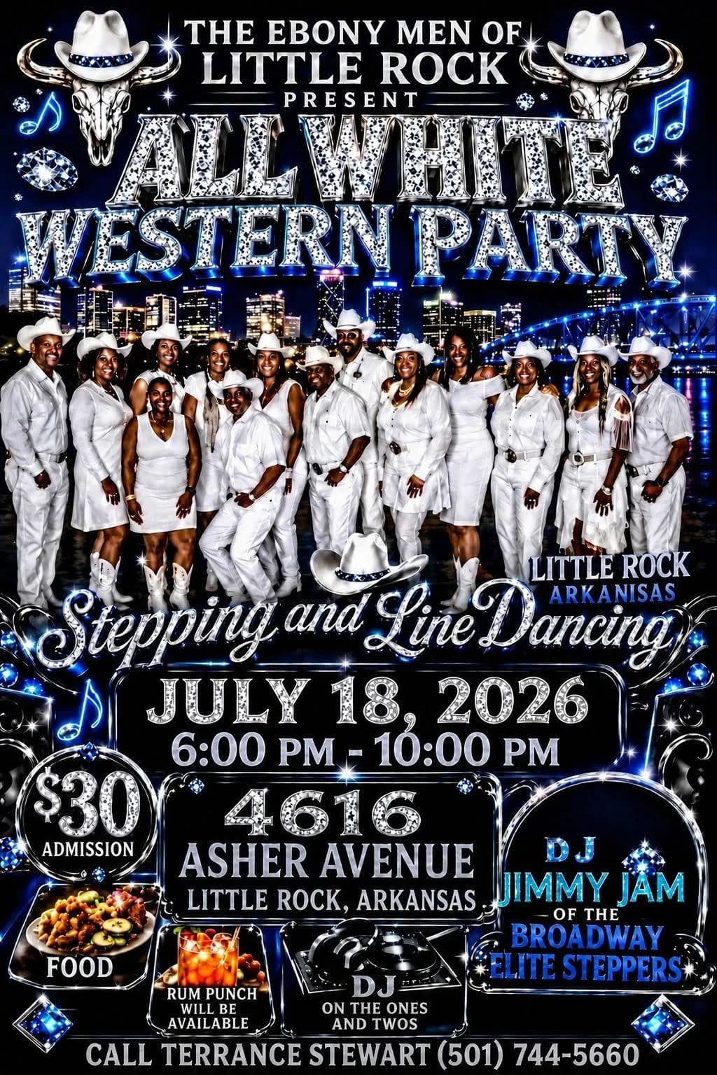 Stepping (All White Western Party) / Line Dancing (All White Western Party)